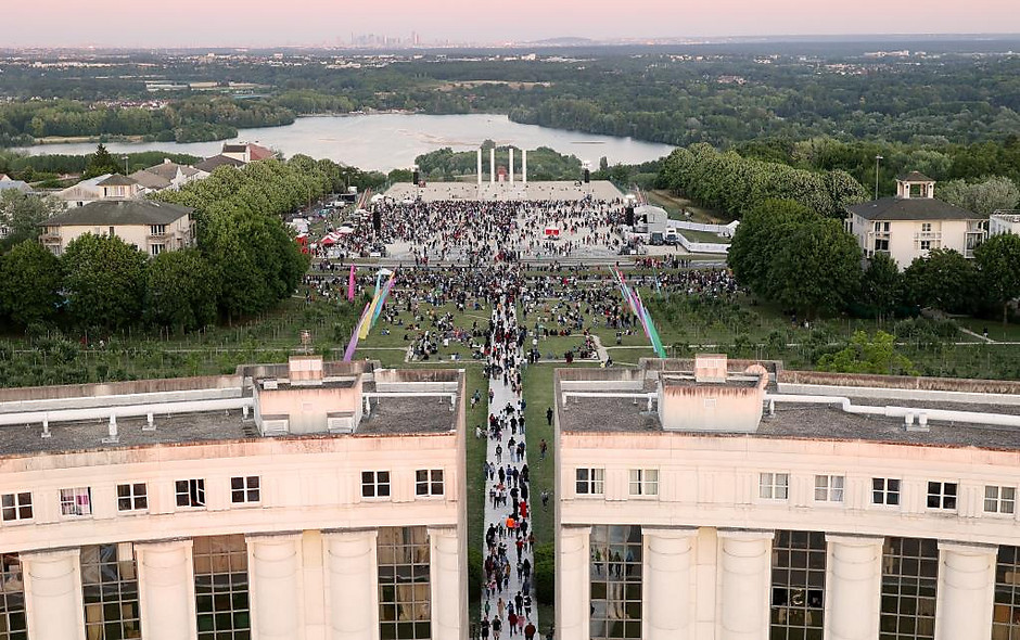 Cergy en fête 2022, le 2 juillet sur l'Esplanade de Paris - voir en plus grand : (fenêtre modale)