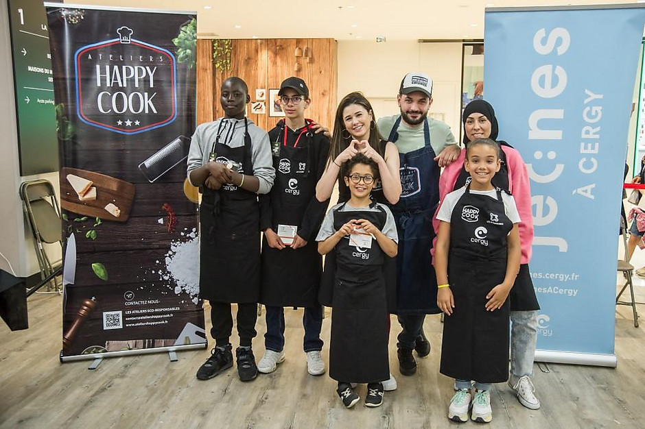 Finale de la 4ème édition d'Happy Cook, le 25 juin 2022 au Centre commercial les 3 fontaines - voir en plus grand : (fenêtre modale)