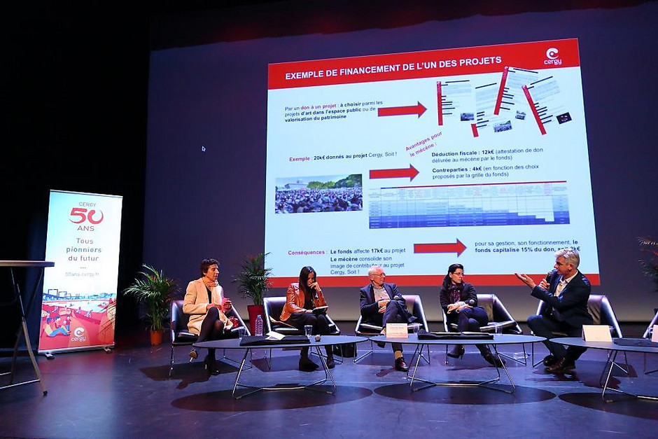 Lancement du fonds de dotation "Cergy Mécénat", lundi 20 mai 2019, Visages du monde - voir en plus grand : (fenêtre modale)