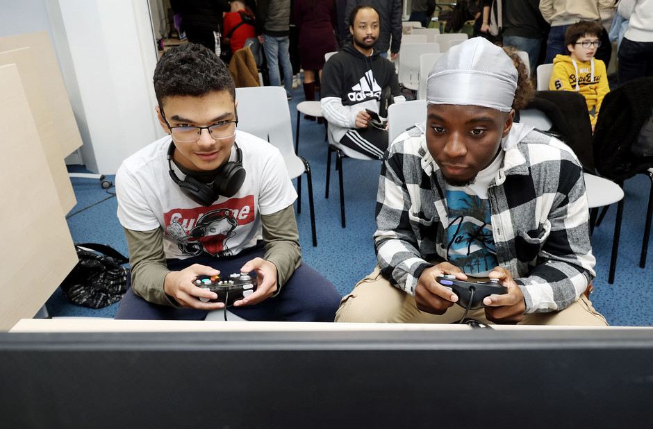 Cergyplay fait sa soirée, médiathèque l'Astrolabe, 18 novembre - voir en plus grand : (fenêtre modale)