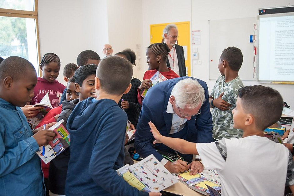 Rentrée Scolaire à l'école du Point du Jour. - voir en plus grand : (fenêtre modale)