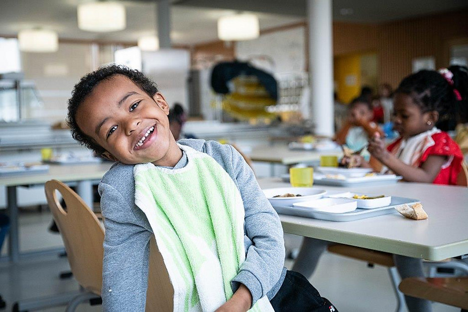 Le premier repas « local » du Projet alimentaire territorial (PAT), le 2 mars au centre de loisirs du point du jour  - voir en plus grand : (fenêtre modale)