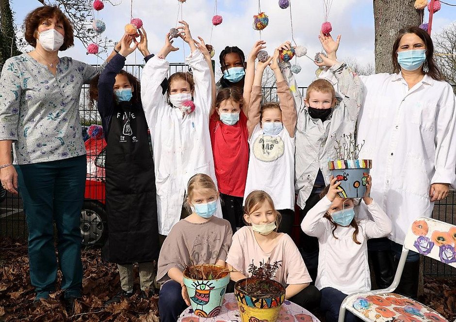 Projet éco-école au groupe scolaire du Ponceau, le 10 février 2022 - voir en plus grand : (fenêtre modale)