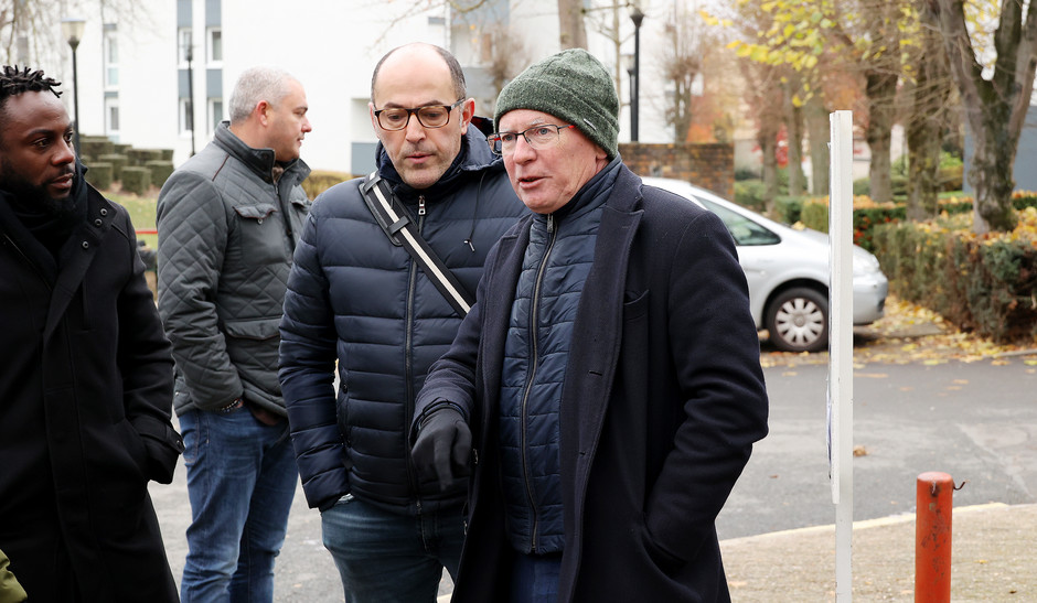 Visite d'îlot du maire Linandes et Justice avec les médiateurs Promevil, 3 décembre - voir en plus grand : (fenêtre modale)