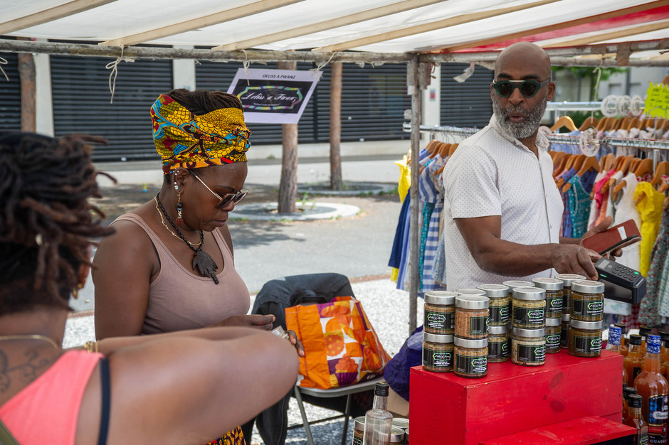 La Guinguette du marché, 18 juin - voir en plus grand : (fenêtre modale)
