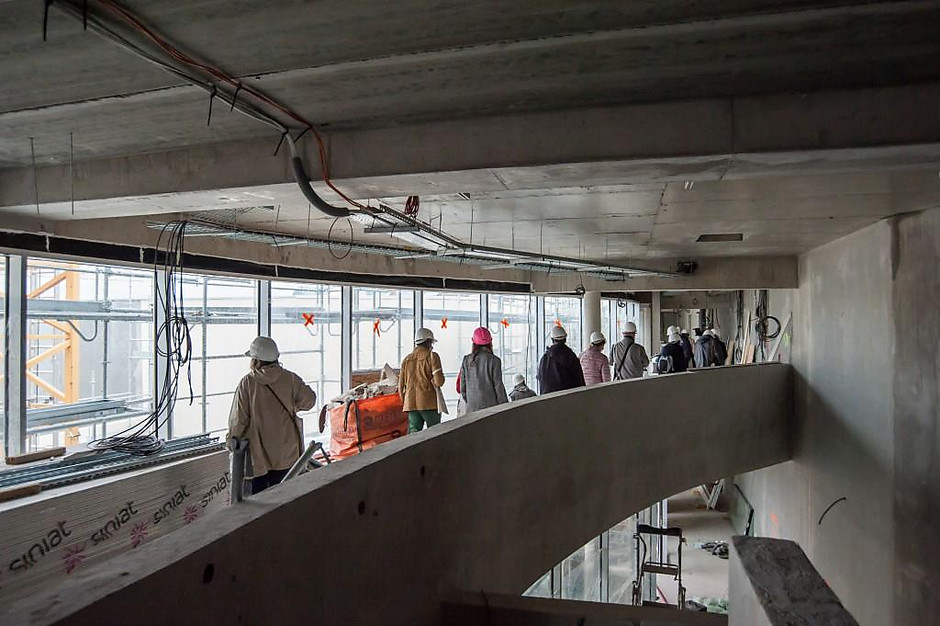 Semaine bleue, visite du chantier du Douze le 5 octobre 2020 - voir en plus grand : (fenêtre modale)