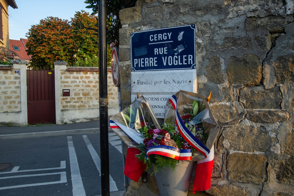 Commémoration du 79e anniversaire de la libération de Cergy - voir en plus grand : (fenêtre modale)