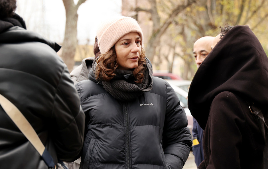 Visite d'îlot du maire Linandes et Justice avec les médiateurs Promevil, 3 décembre - voir en plus grand : (fenêtre modale)