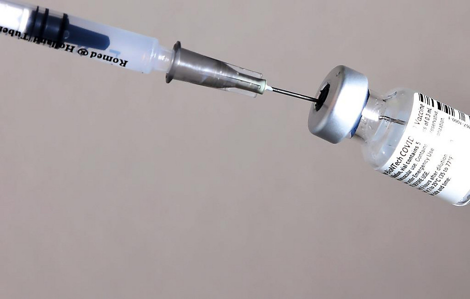 Vaccination au centre médical des Linandes, le 28 janvier 2021 - voir en plus grand : (fenêtre modale)