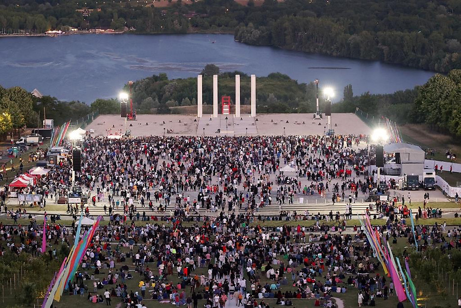 Cergy en fête 2022, le 2 juillet sur l'Esplanade de Paris - voir en plus grand : (fenêtre modale)
