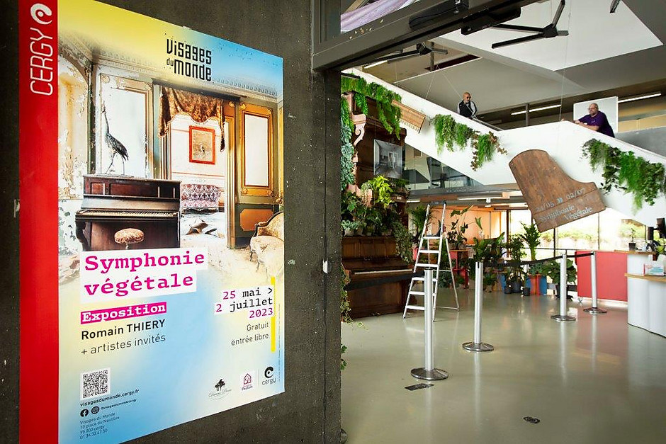 Inauguration de l'exposition Symphonie Végétale - voir en plus grand : (fenêtre modale)