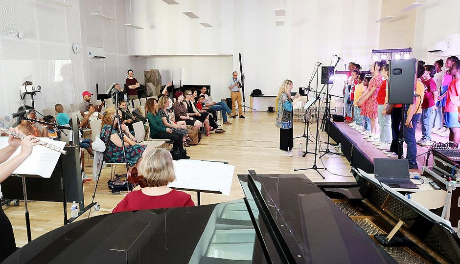La Fabrique à Chansons à l'école des Genotes, 23 juin - voir en plus grand : (fenêtre modale)