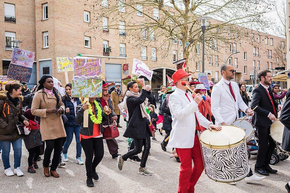 Marche pour l'égalité des droits des femmes - voir en plus grand : (fenêtre modale)
