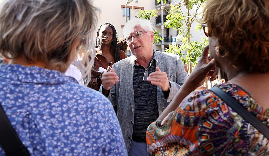 La visite d'îlot du maire au quartier Grand centre, 24 juin - voir en plus grand : (fenêtre modale)