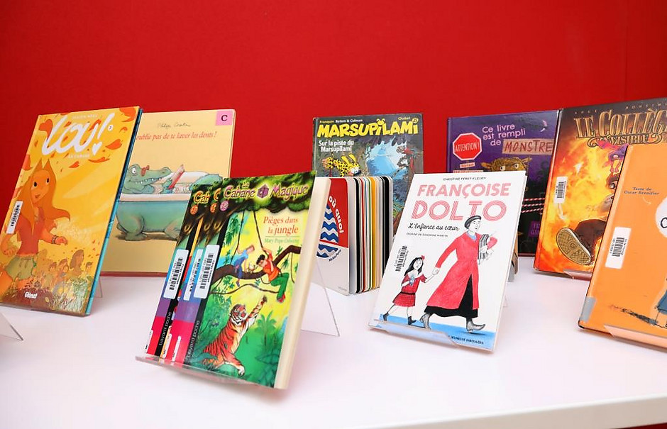 Bibliodrive à la médiathèque Horloge, novembre 2020 - voir en plus grand : (fenêtre modale)