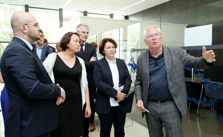 Inauguration maison France services, 7 juillet - voir en plus grand : (fenêtre modale)